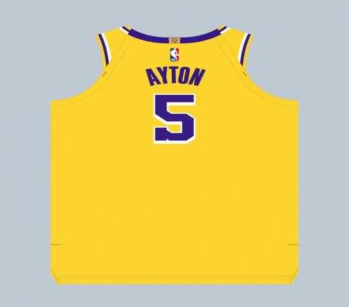 艾顿新赛季在湖人将身穿5号球衣生涯此前穿的是22号和2号