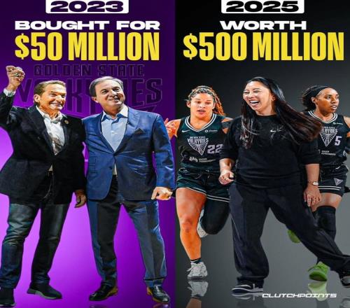 两年10倍！拉科布23年组建金州女武神花了5000万如今球队估值5亿