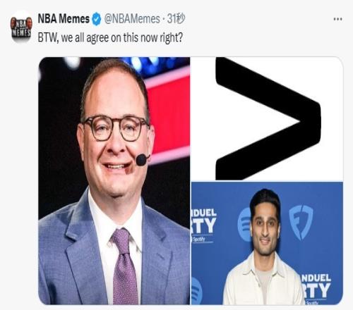 吧友同意吗美媒：大家应该都同意WojShams吧