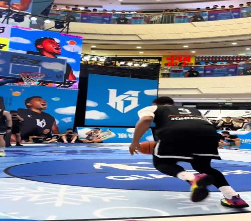 稍微发力凯尔登约翰逊中国行打野球窒息攻防&各种隔扣