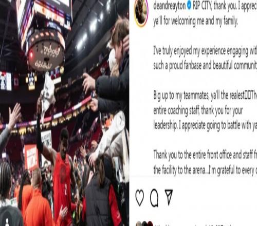 艾顿更新社媒：撕裂之城永在我心湖人队我们开启新征程