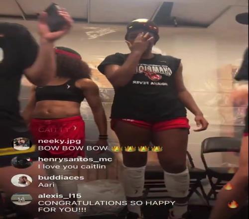 御姐的蜜桃臀！克拉克的“美女保镖”夺冠后大秀抖臀舞