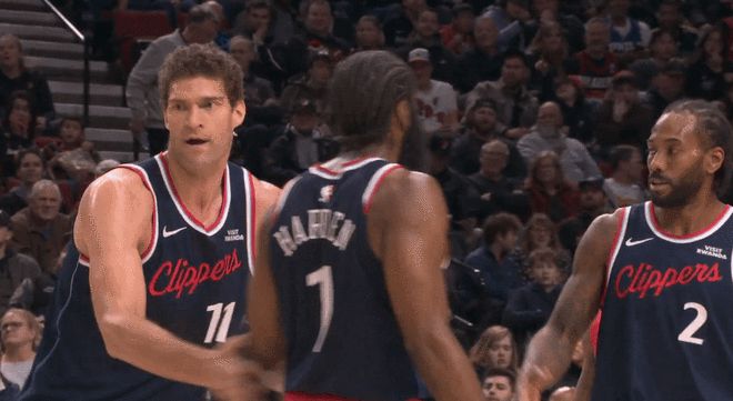 哈登34+6快船胜开拓者赛季首次3连胜 大洛31分杨瀚森DNP