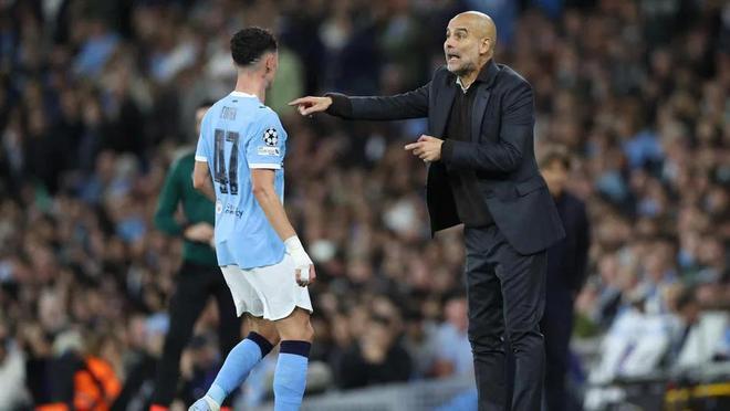 福登：很幸运能在瓜帅手下踢球，十分感谢他为我所做的一切