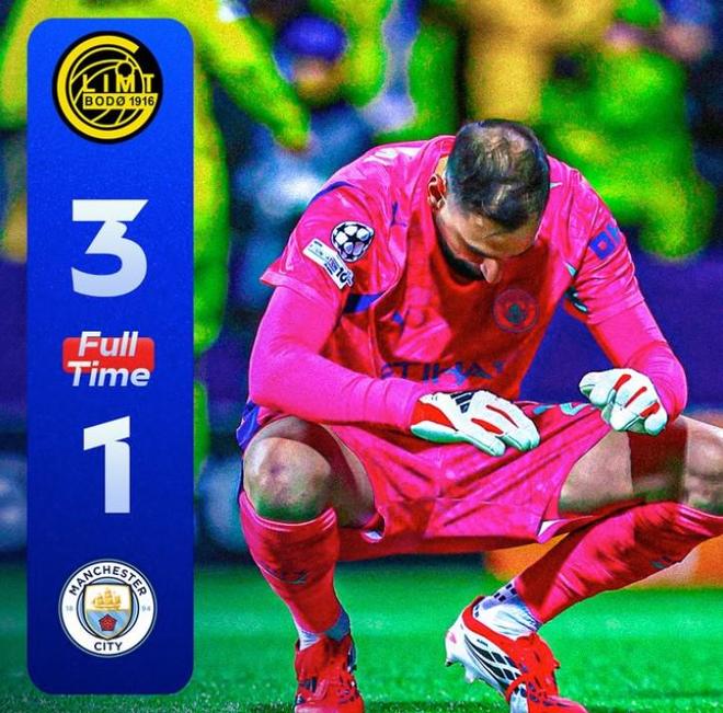 意料之外，曼城欧冠第二次对阵非欧洲前10联赛球队单场丢3球