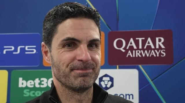 阿尔特塔：为球员们感到无比自豪，全队对比赛的理解非常透彻