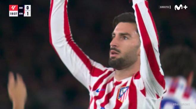 1-0领先巴萨，马竞本赛季西甲15场比赛都率先进球