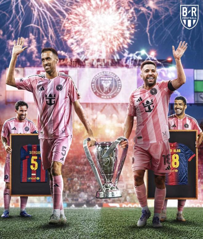 功成身退，阿尔巴、布斯克茨在退役之战中夺得美职联总冠军