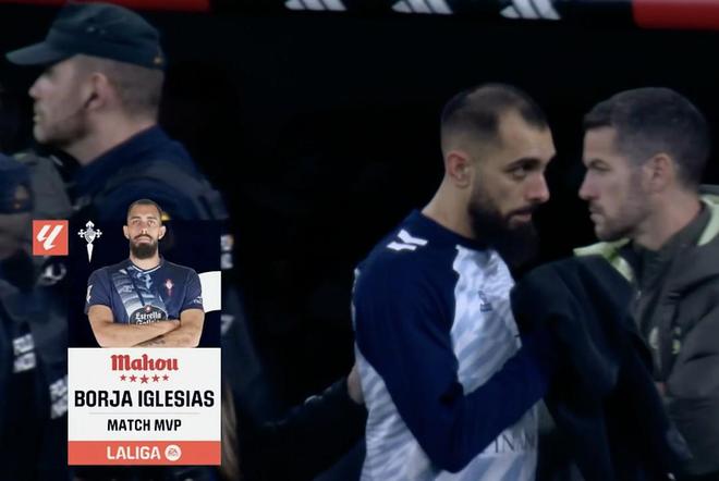 官方：博尔哈当选皇马vs塞尔塔全场最佳球员