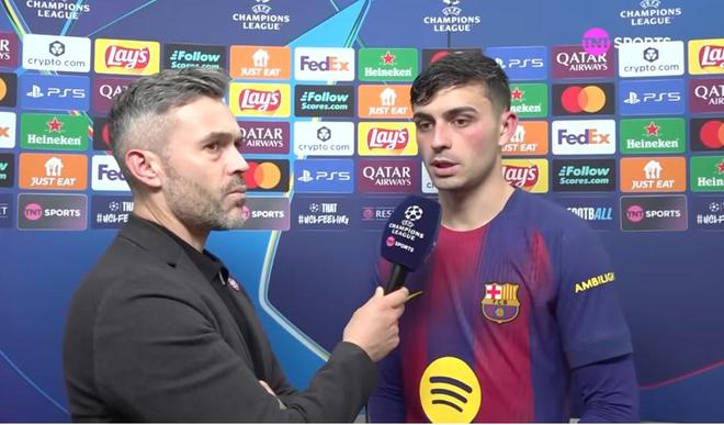 佩德里：还有2场欧冠联赛要尽可能多拿分；我们都很爱阿劳霍