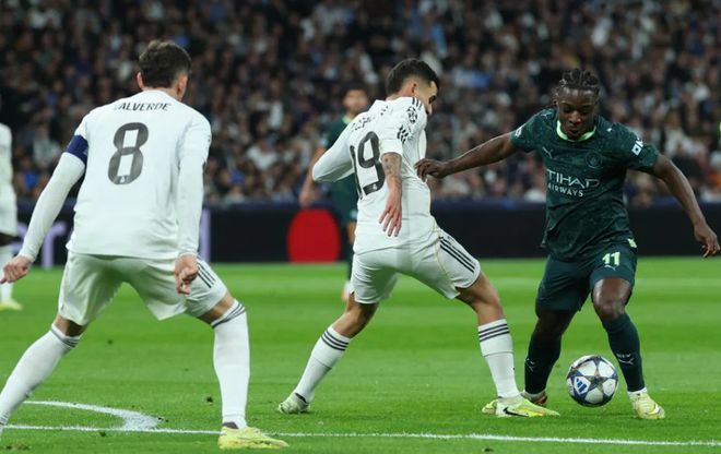 曼城2-1皇马，球员评分出炉：不是哈兰德获第一，最差之人无争议