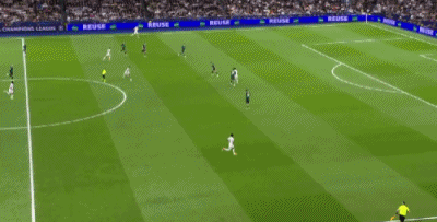 半场：皇马1-2曼城，罗德里戈破门，奥赖利扳平，哈兰德反超