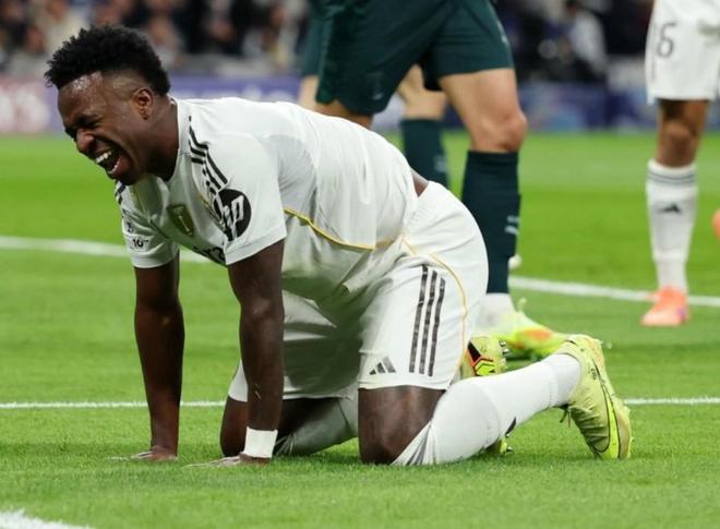 维尼修斯已遭遇各项赛事连续15场进球荒，近2个月0球2助攻