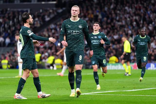 罗德里戈难救主，哈兰德50战51球！曼城2-1逆转，送皇马主场2连败