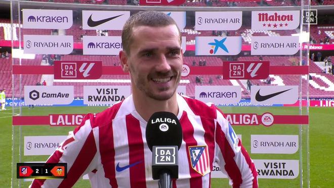 格列兹曼：我拥有美满的家庭和了不起的球迷，我很幸福