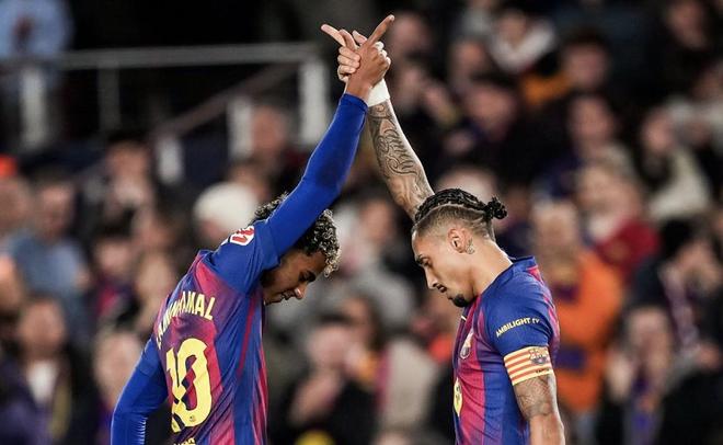 巴萨已连续37场西甲进球，为队史第二长纪录