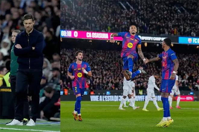 诺坎普看台高唱“阿隆索留下”，巴萨球迷借胜局嘲讽阿隆索