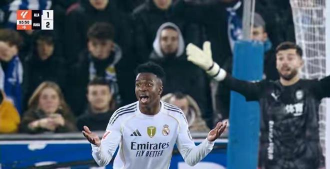 西班牙足球甲级联赛联赛 第16轮阿拉维斯 1-2皇马