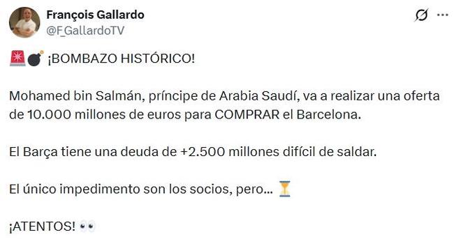颠覆足坛历史！巴萨要被收购，沙特王储豪掷百亿欧，皇马在观望