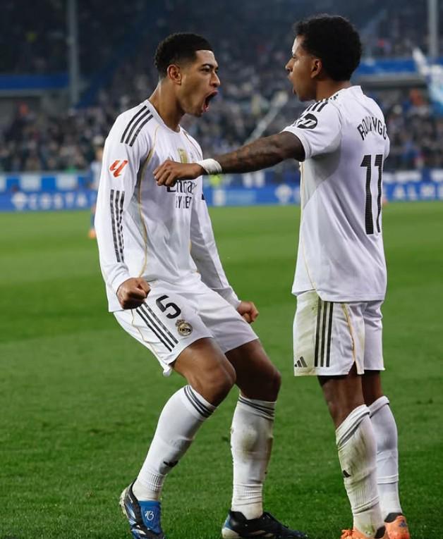 祝贺罗德里戈进球，贝林厄姆社媒：我的兄弟回来了