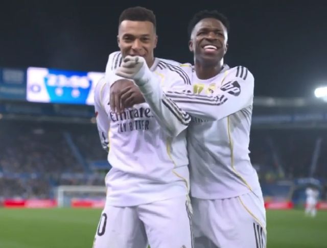 一场2-1！让阿隆索死里逃生：皇马客场2连胜+差巴萨4分，争冠有戏