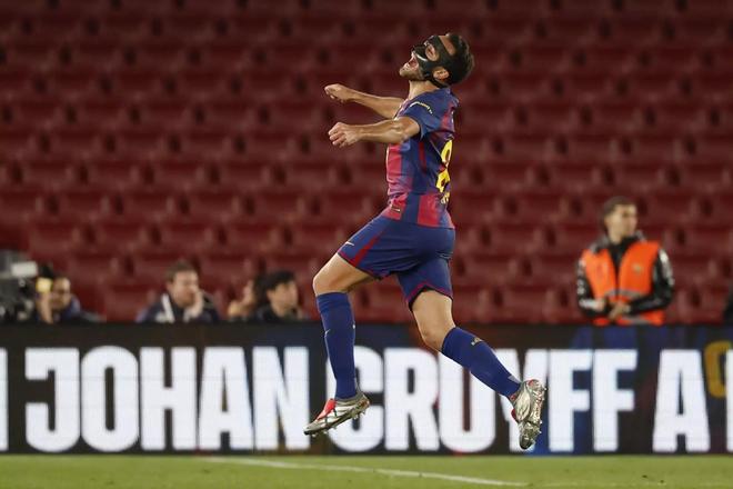 全勤，巴萨球员埃里克-加西亚本赛季至今每一场比赛都有出场