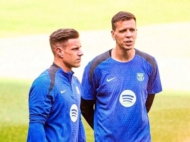 每体：什琴斯尼在国王杯赛前主动让位，并坚持特狮配得上首发