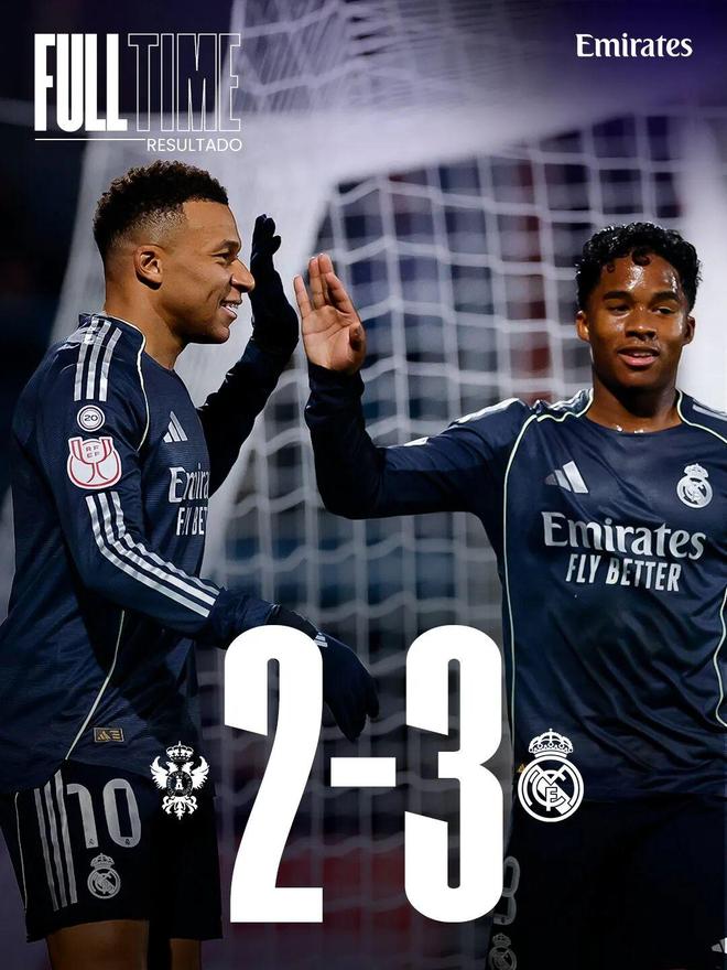 国王杯 / 塔拉韦拉2-3皇家马德里