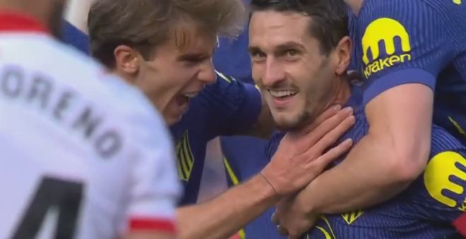 超级世界波！科克重炮轰门，8年首次西甲连场破门，媒体人狂赞