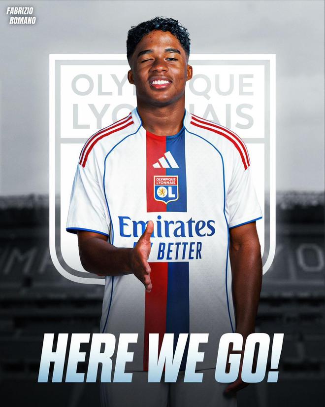 Here we go！罗马诺：恩德里克纯租借加盟里昂至赛季结束