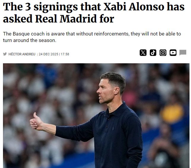 维尔茨领衔！曝阿隆索递交引援清单 要求皇马连签3大强援