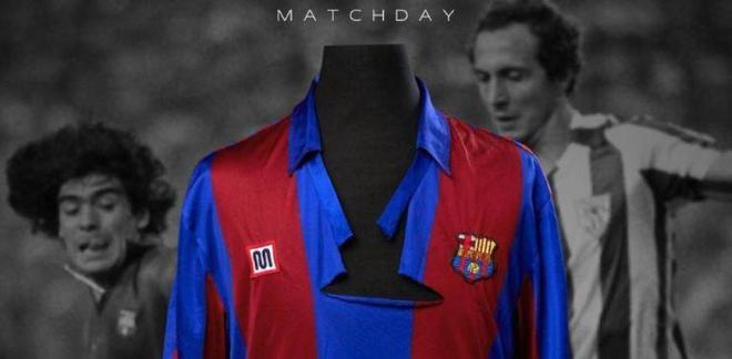 世体：马拉多纳84年国王杯决赛的巴萨10号球衣以15万欧售出