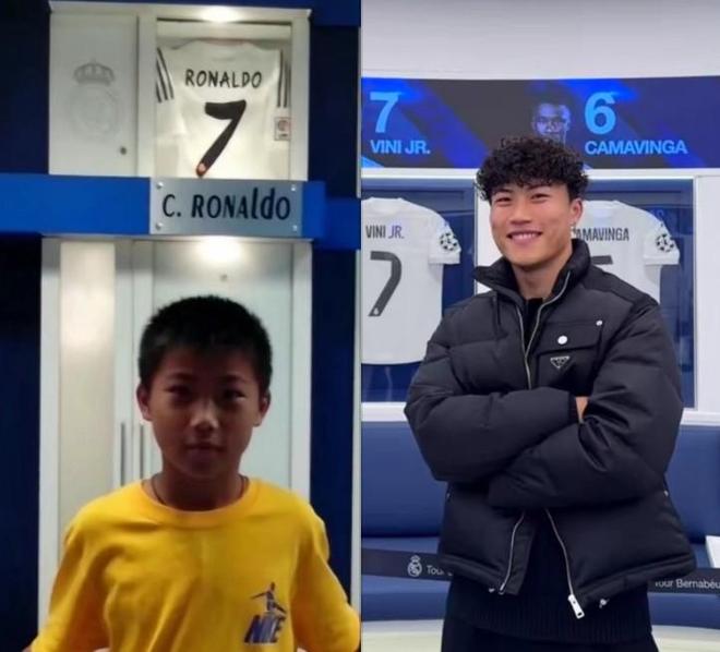 谢文能时隔十多年再次参观伯纳乌球场：有了不一样的感觉