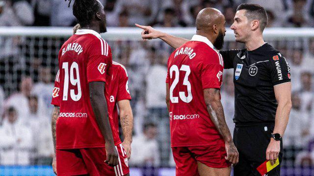 对皇马染红，马尔康被重处6场禁赛