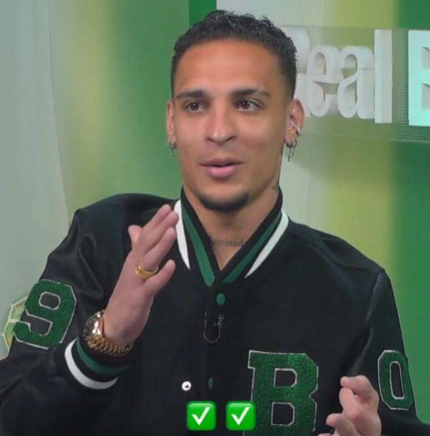 安东尼：最先想到的三名巴西球员？我、罗德里戈、维尼修斯