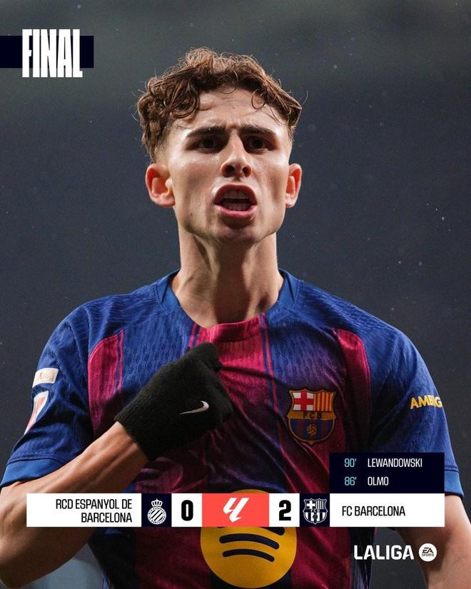 延续纪录，巴萨西甲对西班牙人已连续29场保持不败