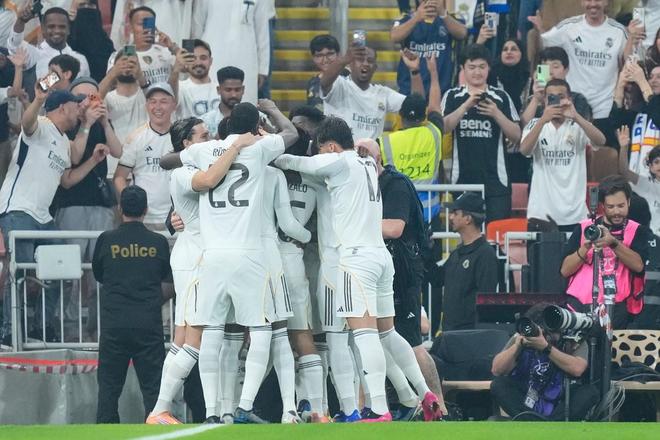 皇马连续5年参加西超杯决赛，追平巴萨保持的纪录