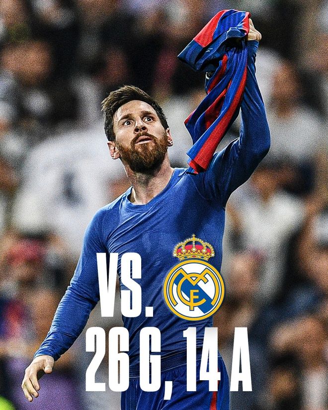 梅西说他想当球队老板！ESPN晒图：梅西统治过皇马等球队！