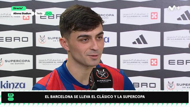 佩德里：他们给我发了最佳助攻奖，我第一次见到这个奖