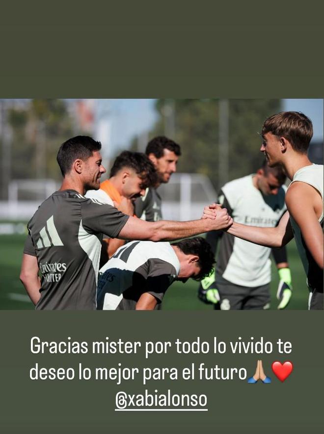 赫伊森告别阿隆索：感谢你所做的一切，祝你未来一切顺利