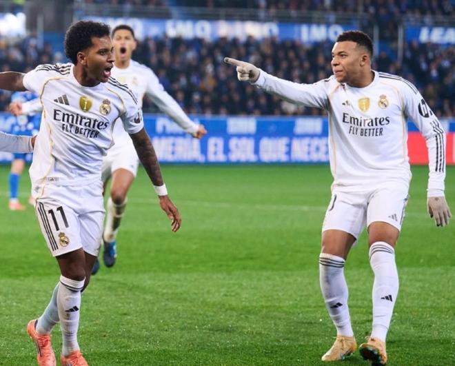 无缘阿韦洛亚首秀，记者：姆巴佩和罗德里戈缺席皇马周四比赛