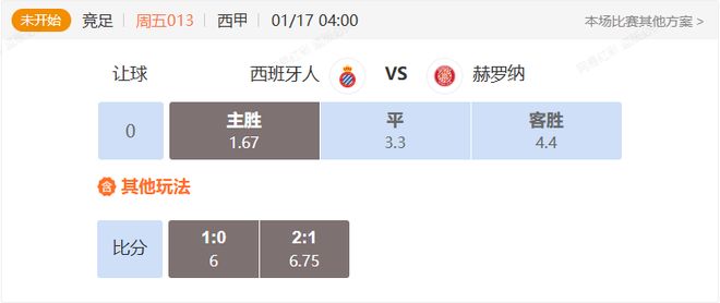 错综复杂！西班牙人主场的强势能否延续？！