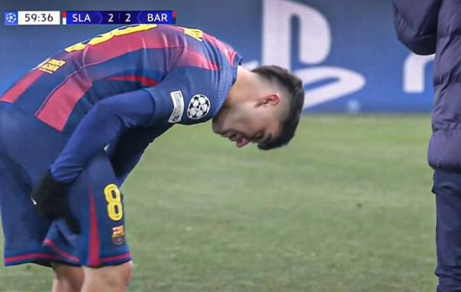 塞尔：佩德里右腿肌腱撕裂，将接受进一步检查