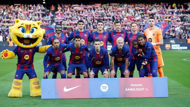 十战全胜，巴萨是本赛季五大联赛唯一仍保持主场全胜的球队