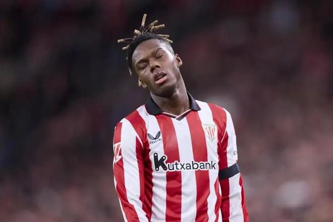 马卡：尼科-威廉斯耻骨痛仍很严重，这可能令他无缘世界杯