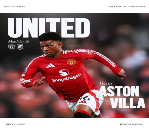 阻击维拉曼联发布英超收官战海报：阿玛德单人出镜