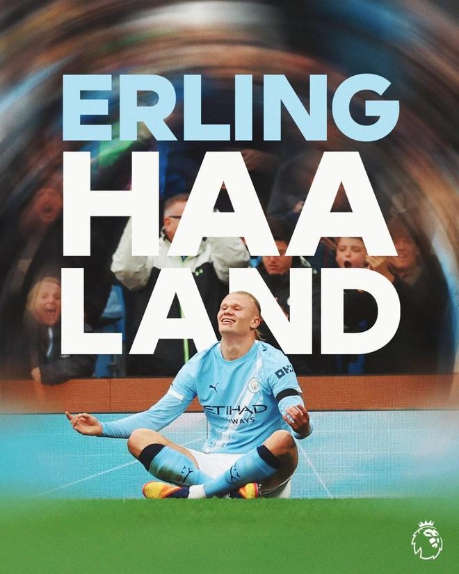 英超史上第3次有球员赛季前8场进球上双，由哈兰德包揽