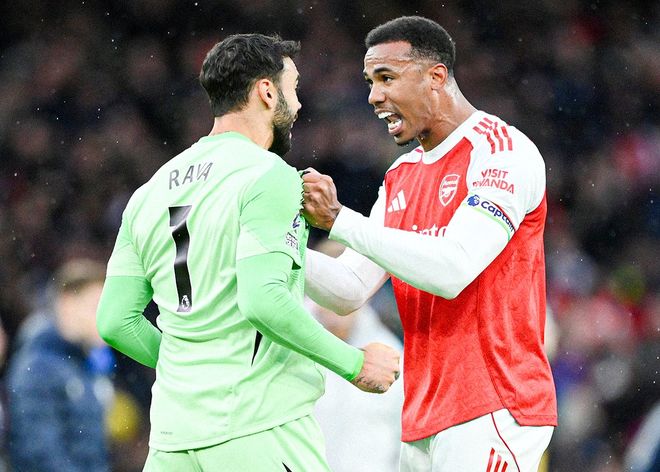 钢铁防线！阿森纳本赛季13场比赛完成10场零封，只有3粒丢球