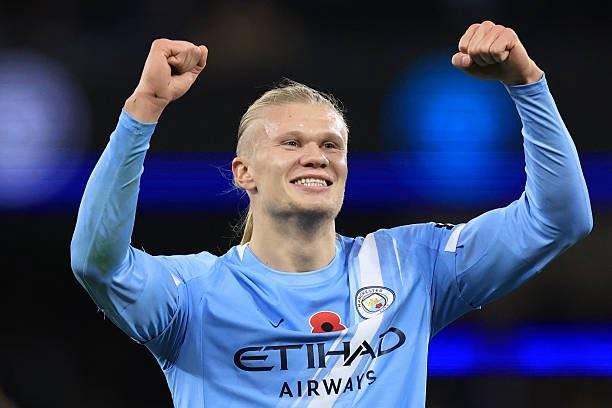 哈兰德本赛季英超已打入13球，超过10支球队的进球数