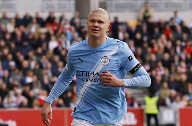 哈兰德双响破纪录，曼城主场轻取伯恩茅斯